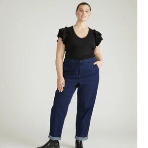 Universal Standard Women's Straight Leg Jeans - Dark Blue